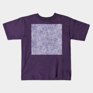 Purple Spring Hydrangea Kids T-Shirt